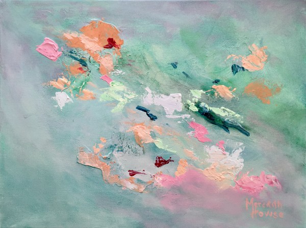 Aqua Opalescent by Meredith Howse Art