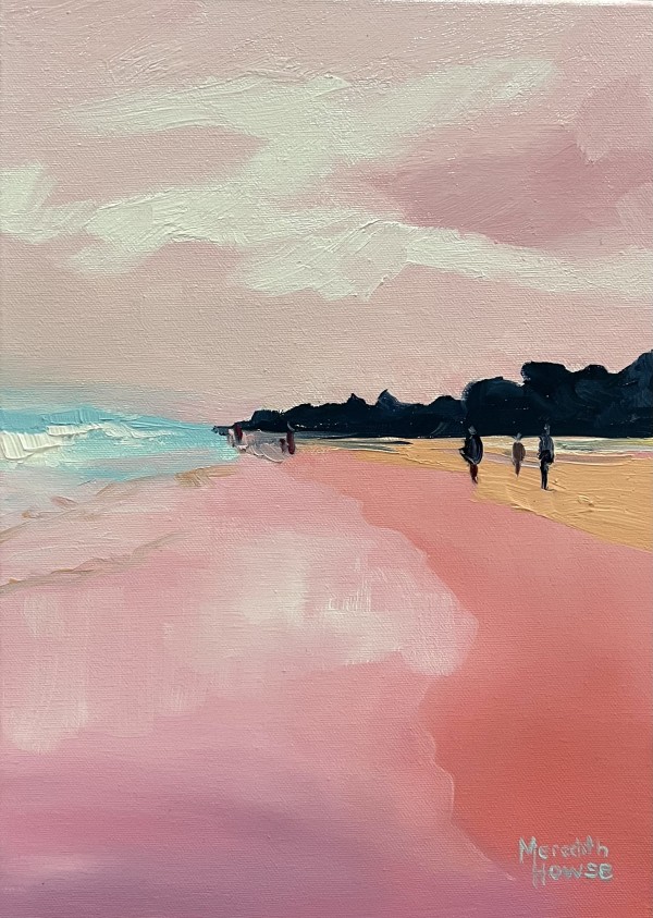 Sunshine Beach in Pinks