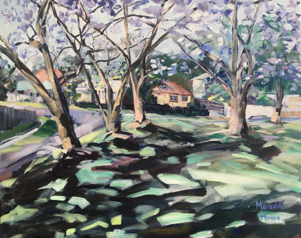 Sunday on Grevillea by Meredith Howse Art