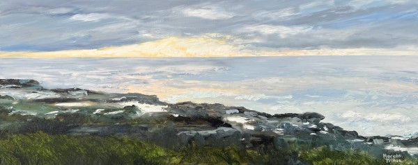 South Coogee Sunrise by Meredith Howse Art