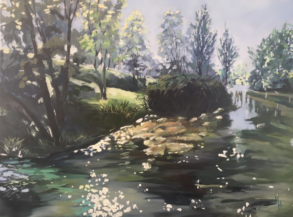 Down at the Slab - Part 1 by Meredith Howse Art