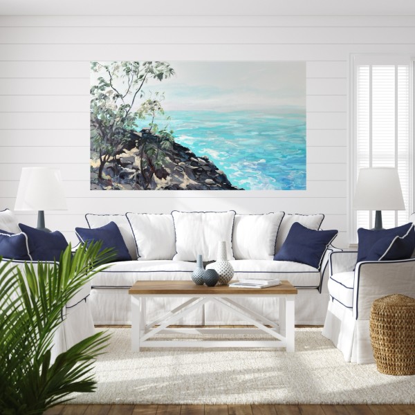 At Sea in Noosa by Meredith Howse Art