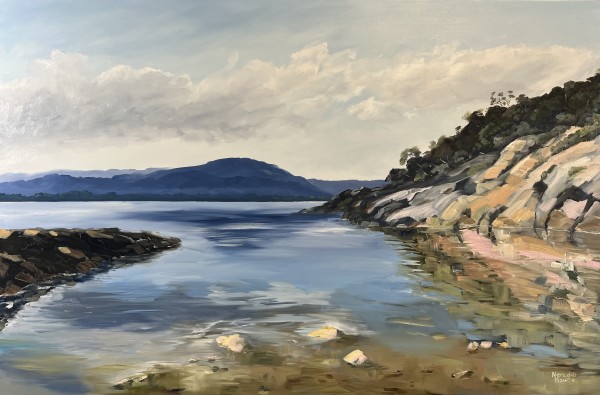 Honeymoon Bay, Freycinet by Meredith Howse Art