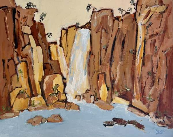 Cliff Face by Meredith Howse Art