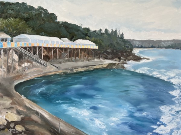 Wylie’s  Baths, Coogee by Meredith Howse Art