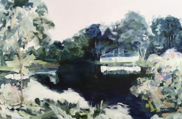 Golden Ponds by Meredith Howse Art