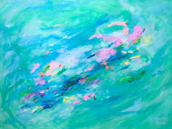 Green Opal by Meredith Howse Art