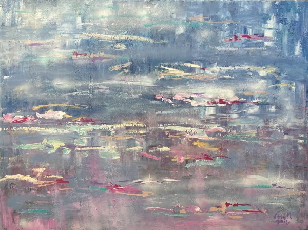 Homage to Monet 4 by Meredith Howse Art