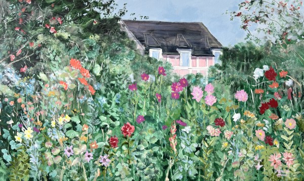 Giverny Garden by Meredith Howse Art