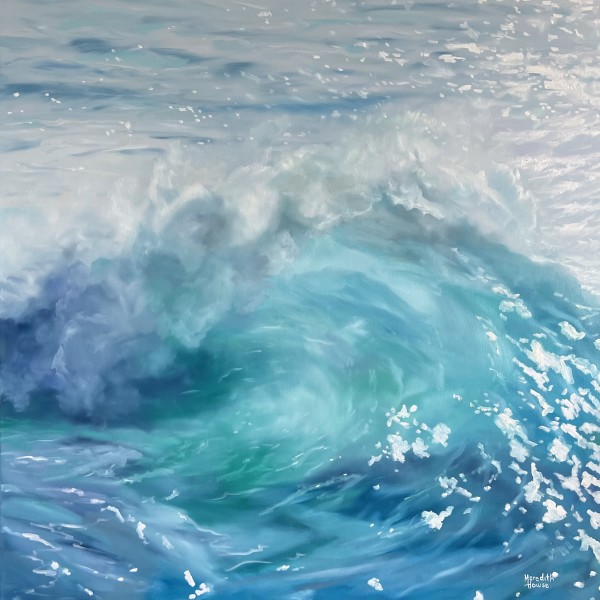 Shimmering Surf by Meredith Howse Art
