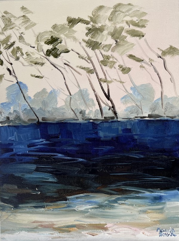 Tea Tree Lake at Stradbroke by Meredith Howse Art
