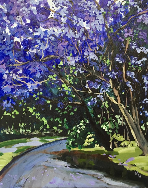 Jacarandas 3 by Meredith Howse Art