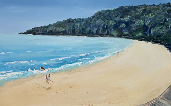 Noosa Swim by Meredith Howse Art