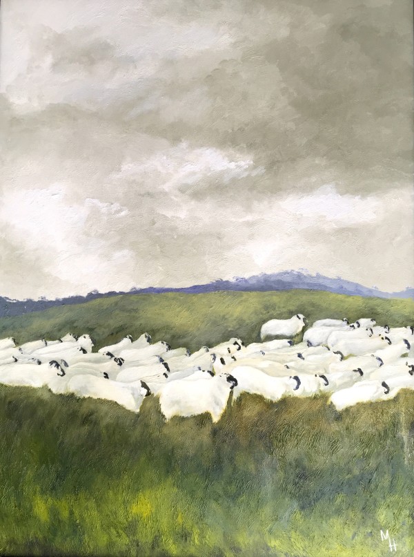 Sheep by Meredith Howse Art
