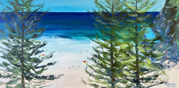 Beach Pines by Meredith Howse Art