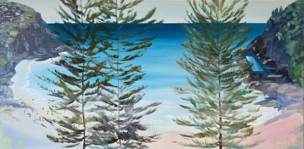 Through the Trees by Meredith Howse Art