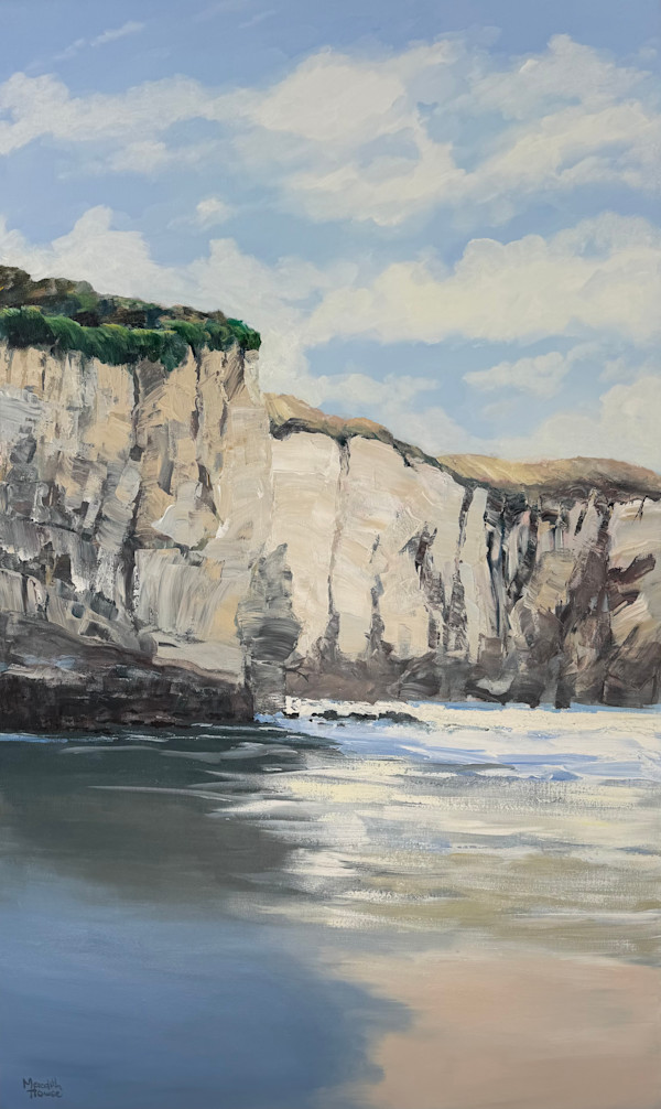 Tunnel Beach Dunedin by Meredith Howse Art, Image 1.