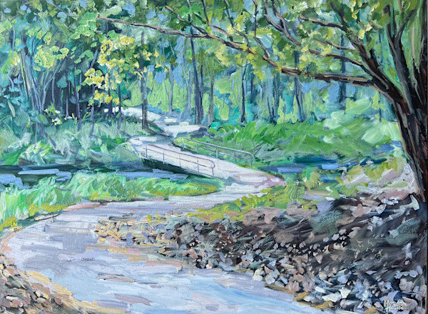 Just around the Corner by Meredith Howse Art