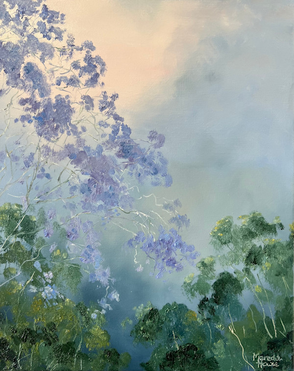 Illumination Jacaranda Light by Meredith Howse Art