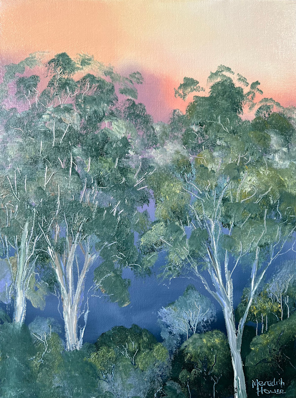 Illumination Eucayptus Glow by Meredith Howse Art