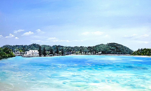 Tallebudgera meets Burleigh Hill by Meredith Howse Art
