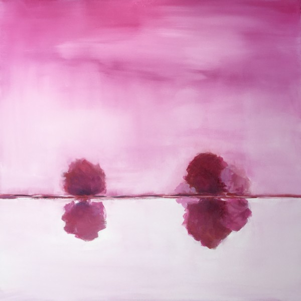 Pink Lake by Meredith Howse Art