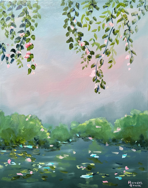 Illumination Water Lilies by Meredith Howse Art