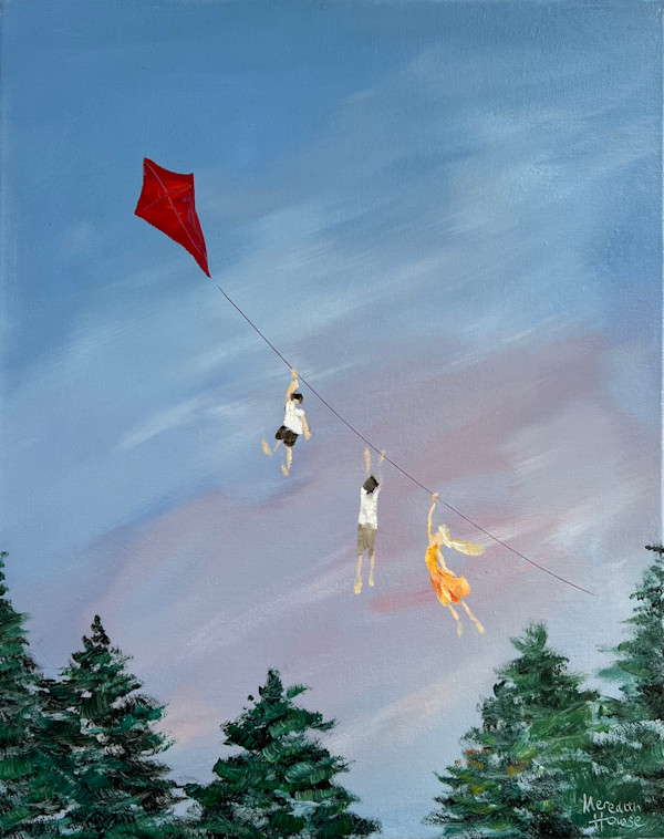 Blowin in the Wind by Meredith Howse Art