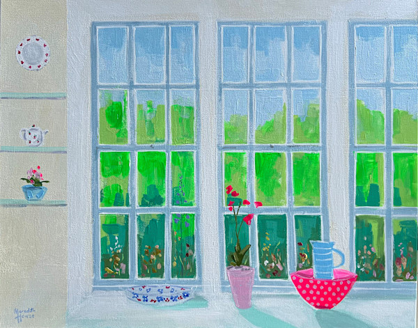 Willowvale Window by Meredith Howse Art