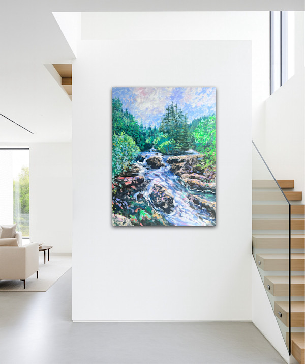 BETWS-Y-COED IN SNOWDONIA by Meredith Howse Art, Image 1.