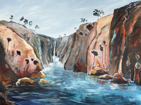 Commission - Shades of Kakadu by Meredith Howse Art