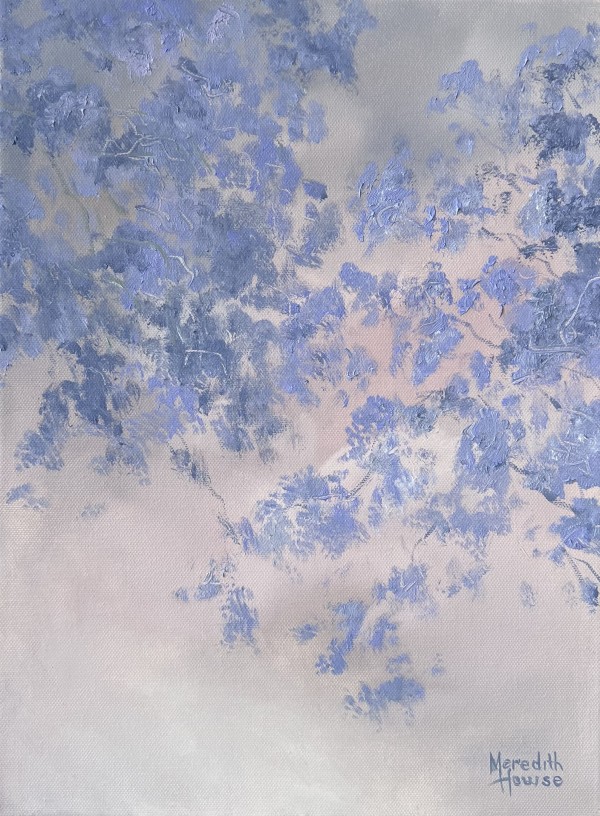 Illumination Jacaranda Thoughts by Meredith Howse Art