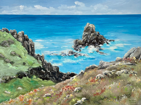 Lands End, England by Meredith Howse Art