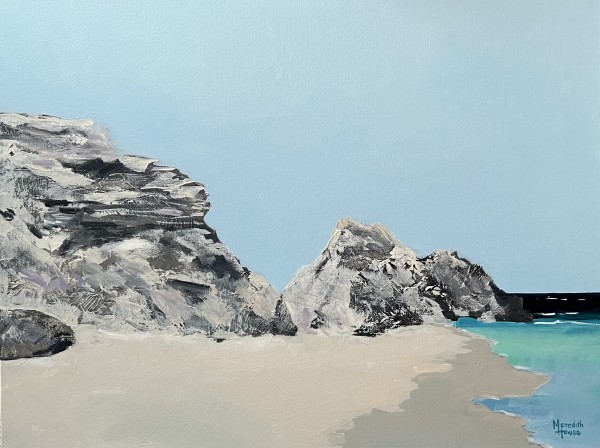 Limestone Cliffs of Hamelin Bay by Meredith Howse Art