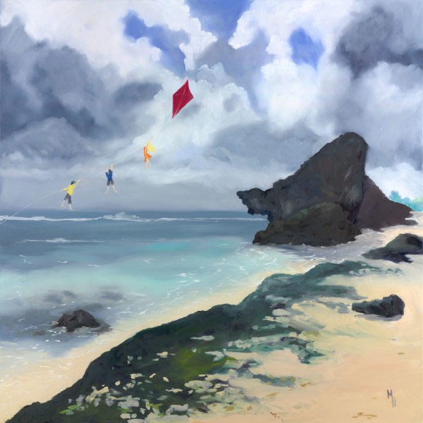 Grand Kite Adventure by Meredith Howse Art