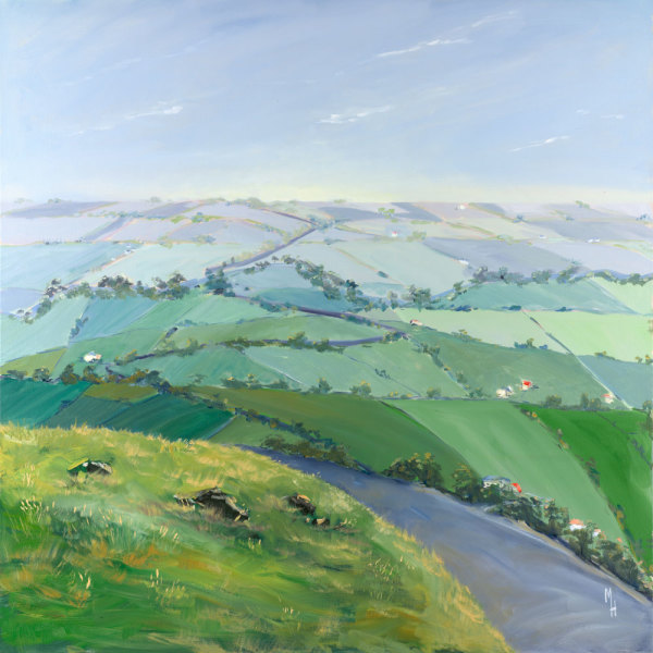 As far as the Eye can See - Winter by Meredith Howse Art