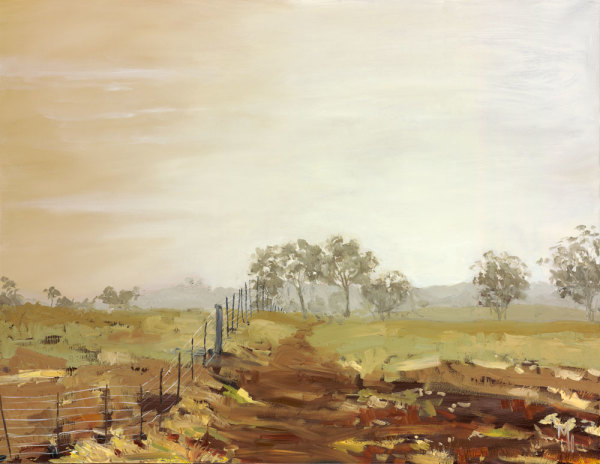 Sheep Trail by Meredith Howse Art