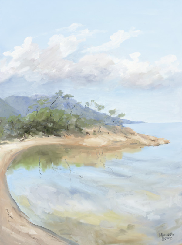 Honeymoon Bay, Tasmania by Meredith Howse Art