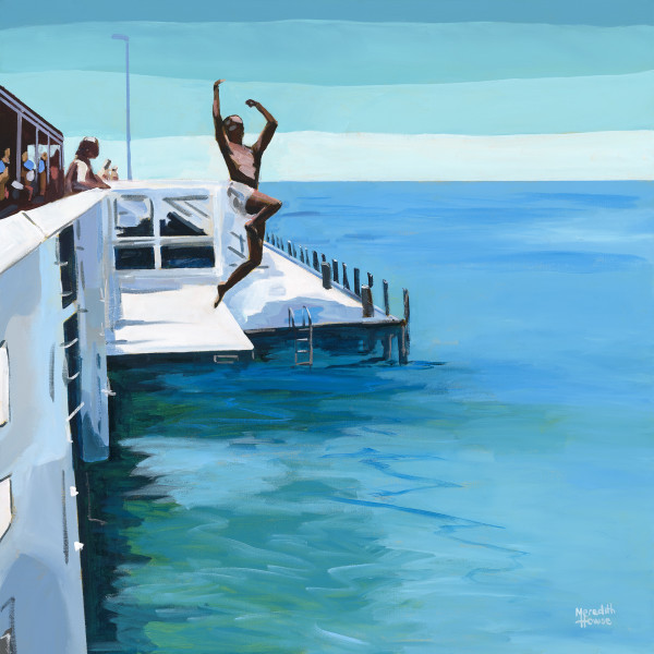 Busselton Jetty by Meredith Howse Art