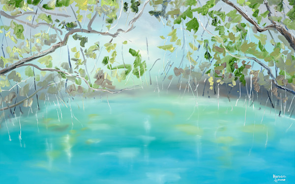 Upper Daintree 5 (Print) by Meredith Howse Art, Image 1.