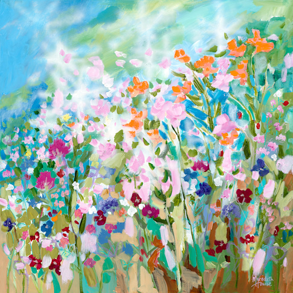 Flower Break Dance (Print) by Meredith Howse Art, Image 1.