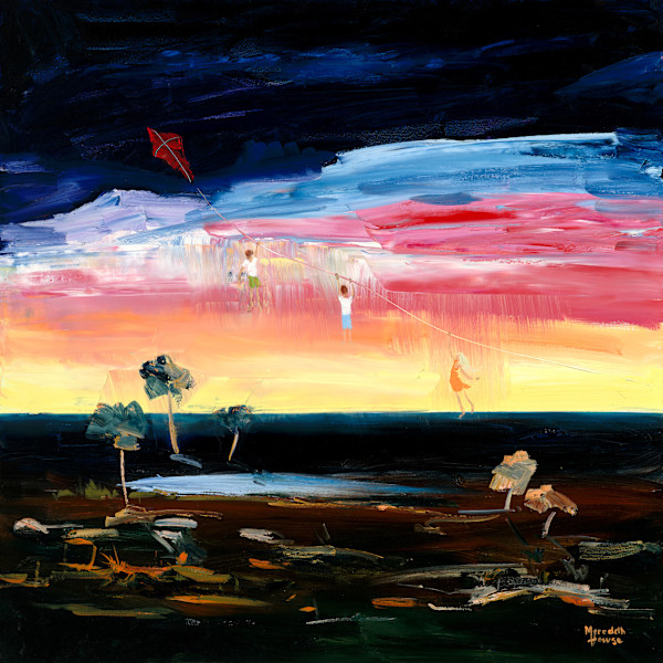 Kite Adventures (Print) by Meredith Howse Art, Image 1.