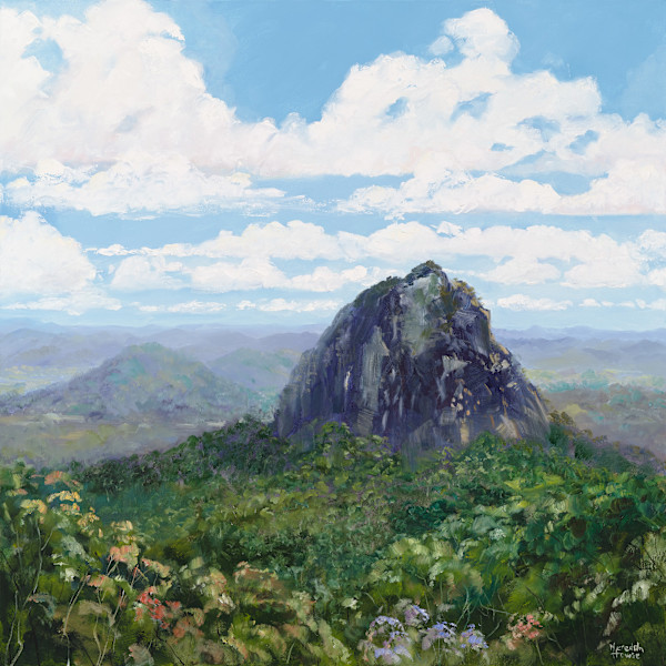 Mount Tibrogargan, Glasshouse Mountain by Meredith Howse Art, Image 2.