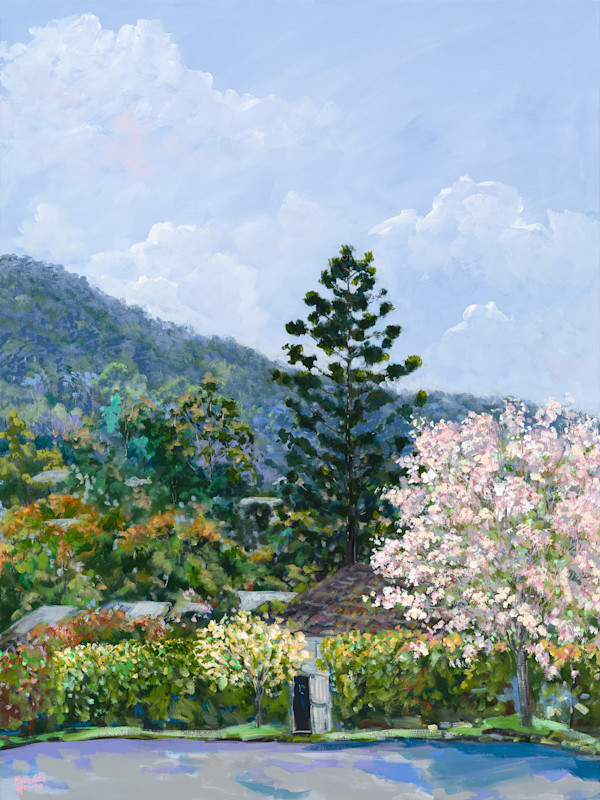 Oleander Drive Ashgrove by Meredith Howse Art, Image 1.