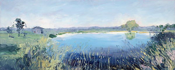Mudgee Vineyard Dam by Meredith Howse Art, Image 1.