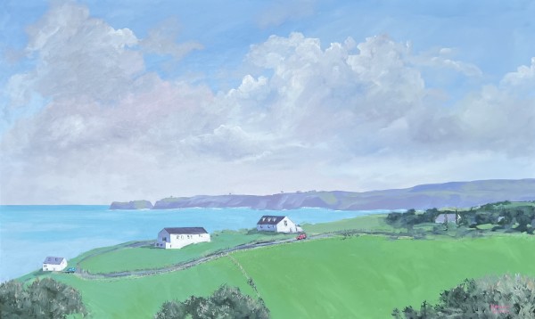 Norther Horizon of Port Isaac by Meredith Howse Art