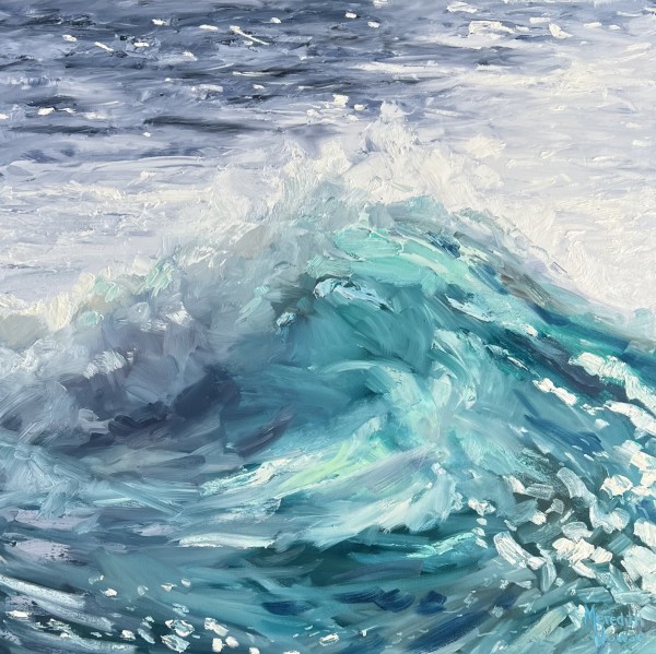 Transcendent Swell - The Wave 5 by Meredith Howse Art