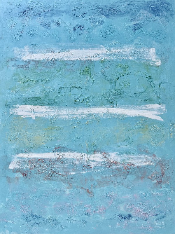 Three and Sea by Meredith Howse Art