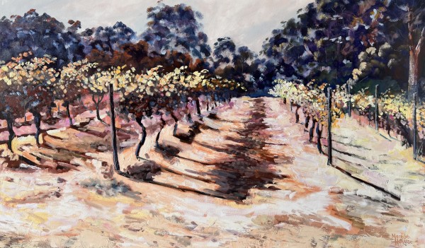 Vineyards at Margaret River by Meredith Howse Art