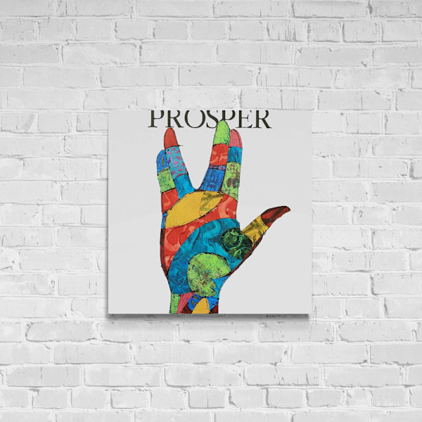 Prosper Collage by Susan Clifton